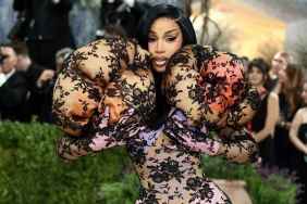 Cardi B’s Sculptural Marc Jacobs Dress Couldn’t Possibly More See-Through