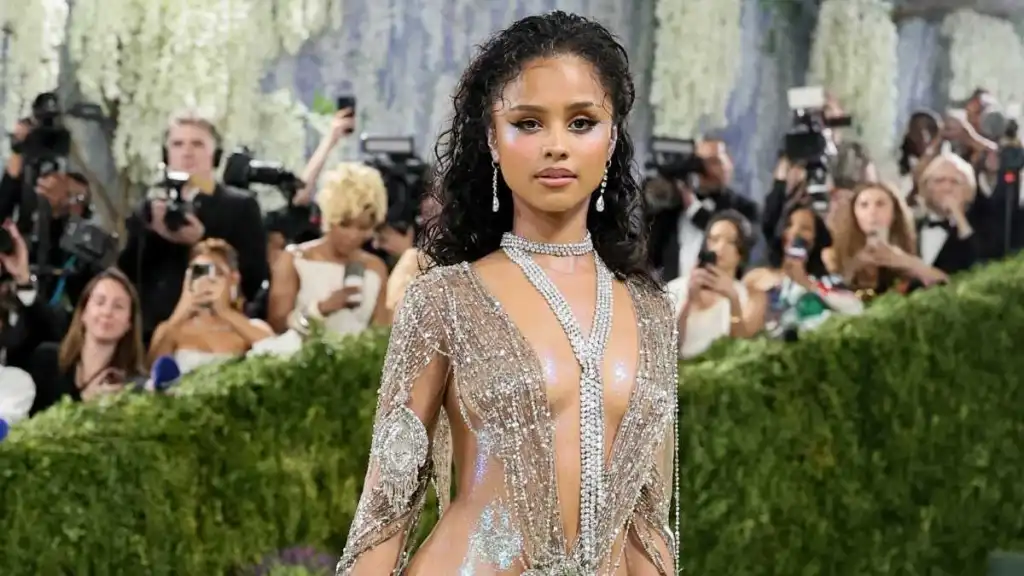 Tyla Leaves Little to the Imagination in Unbuttoned Low-Rise Jeans