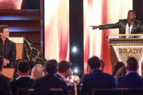 Tom Brady Trolls Kevin Hart With ‘Newborn Size’ Jersey at Netflix Roast