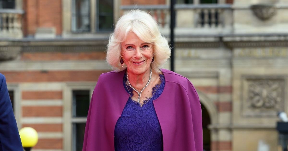 Queen Camilla Gives See-Through Fiona Clare Lace Dress a&hellip;