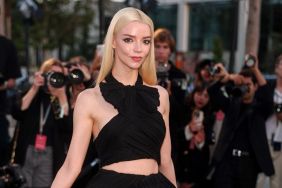 Anya Taylor-Joy's Dior Crop Top Literally Hangs by a Strap Over Miniskirt