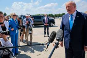 Donald Trump Takes a Jab at Female Reporter by Dragging Her Fiance