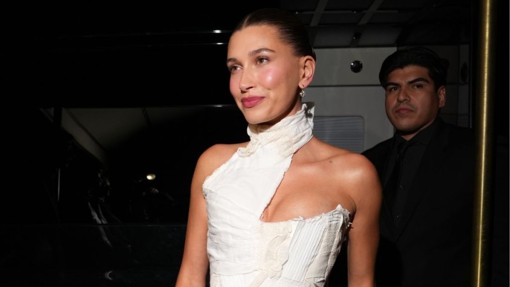 Hailey Bieber Leaves Very Little Covered in a String Bikini Hanging on by Threads