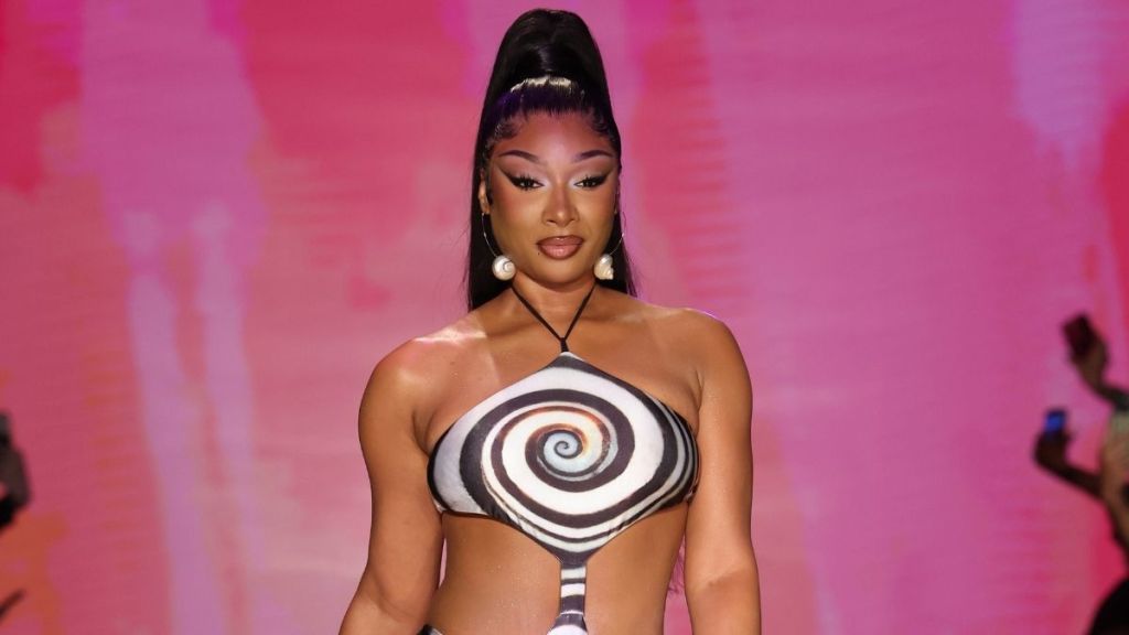 Megan Thee Stallion’s Runway Swimsuit Relies a Little Too Much on Just Strings
