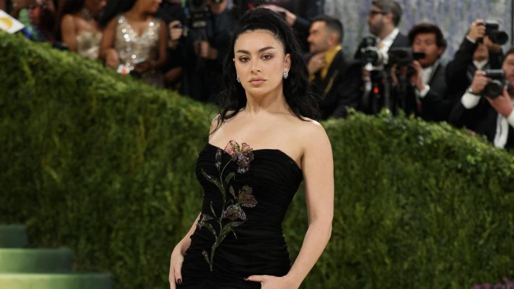 Charli XCX's Saint Laurent Gown With Iris Couldn't Possibly Be More Sheer