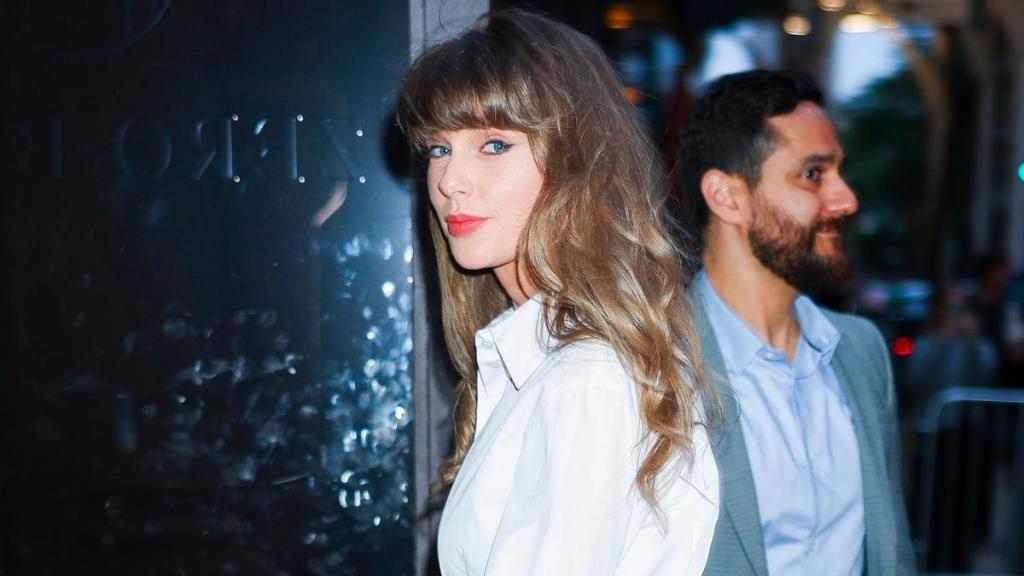 Taylor Swift Elevates $1K Stella McCartney Peplum Top With $4K Fendi Bag