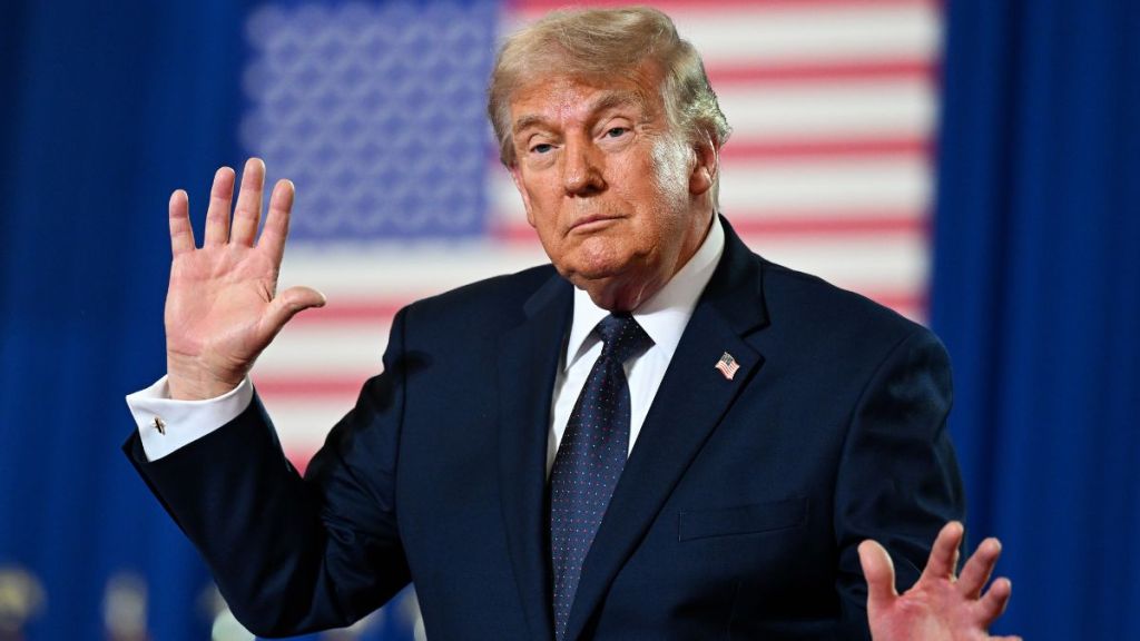 Donald Trump Brutally Trolled for Seemingly Dozing off During Memorial Day Event
