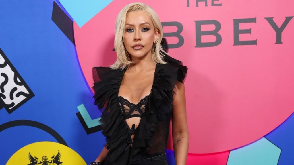 Christina Aguilera Brings Fully Sheer Agent Provocateur Bra to Red Carpet