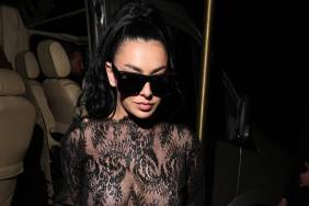 Charli XCX's Saint Laurent Dress Couldn't Possibly Be More See-Through