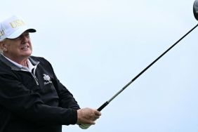 Donald Trump Shows Off His Golf Skills But Ends Up Hitting Bill Cassidy