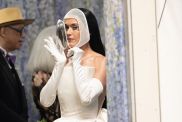 Katy Perry's High-Slit Dress Is Almost Too Bold