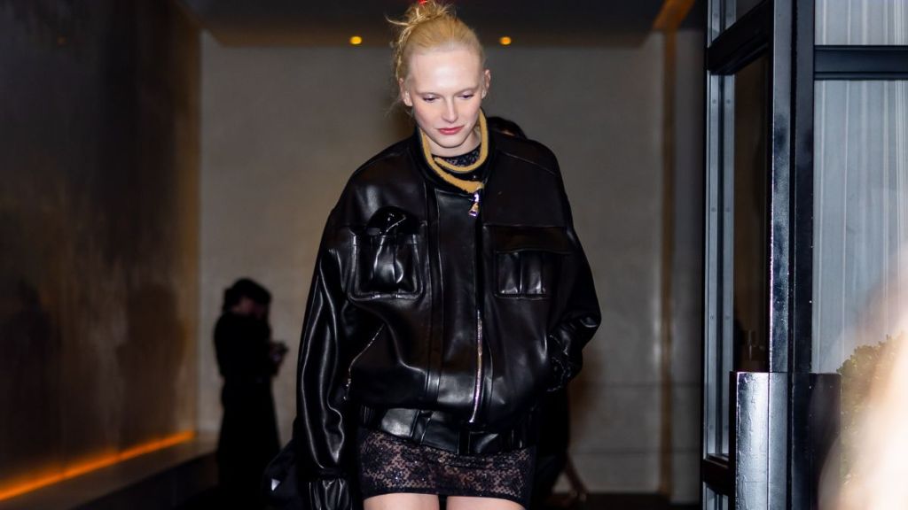 Alex Consani’s Gucci Micro Minidress Couldn’t Possibly Be More See-Through