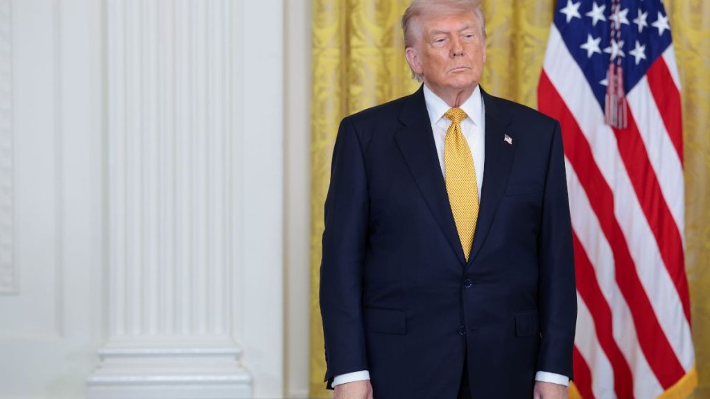Donald Trump's Bruised Hand Makes Appearance During White House Event
