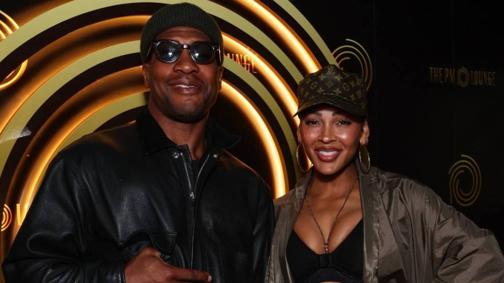 Meagan Good Unveils Bizarre AI Images of Jonathan Majors as Shelved Marvel Hero