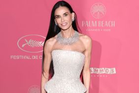 Demi Moore's Body-Hugging Jacquemus Gown Is Truly Blinging at Cannes
