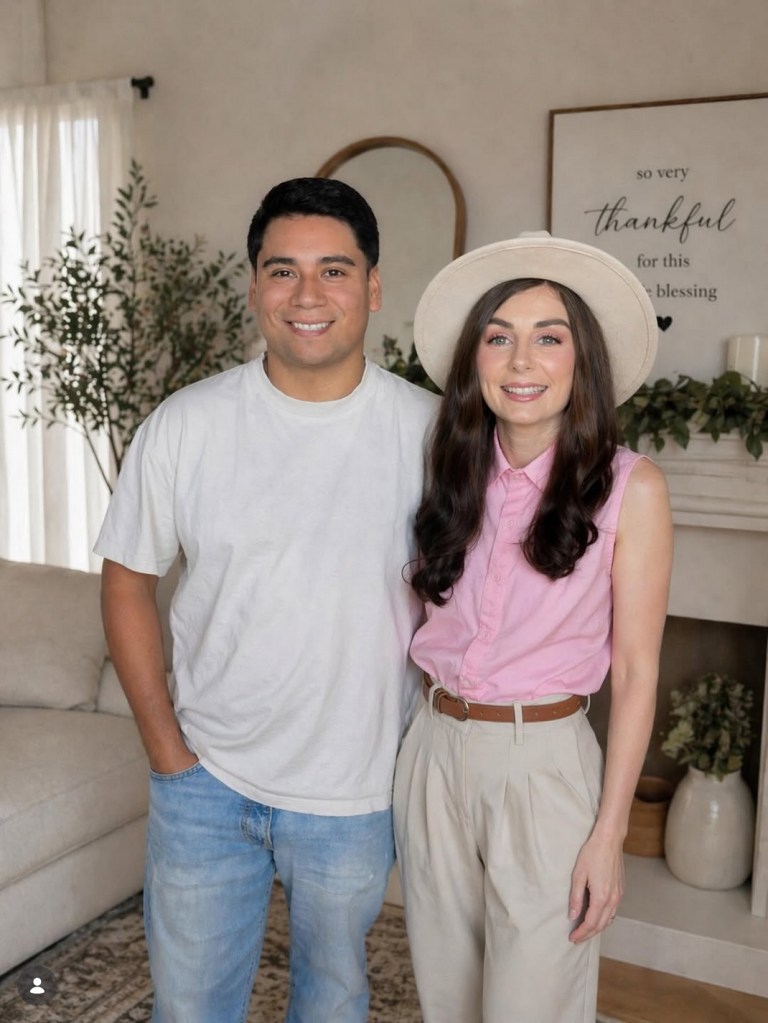Veah Netherton with husband David Chairez