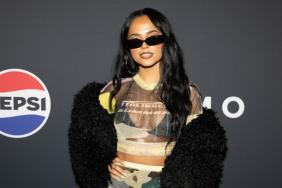 Becky G Lets Her Toned Abs Move in Daring Bra Top Look