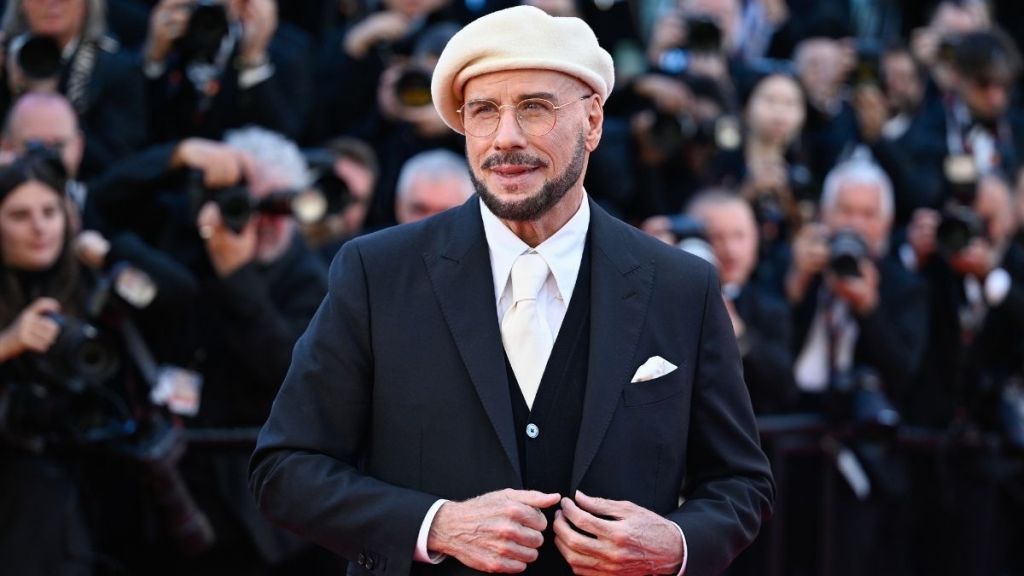 Grease Star John Travolta Shares Inspo Behind New Beret Look at Cannes