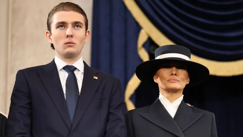 Melania Trump Makes Rare Comment on Son Barron Relationship