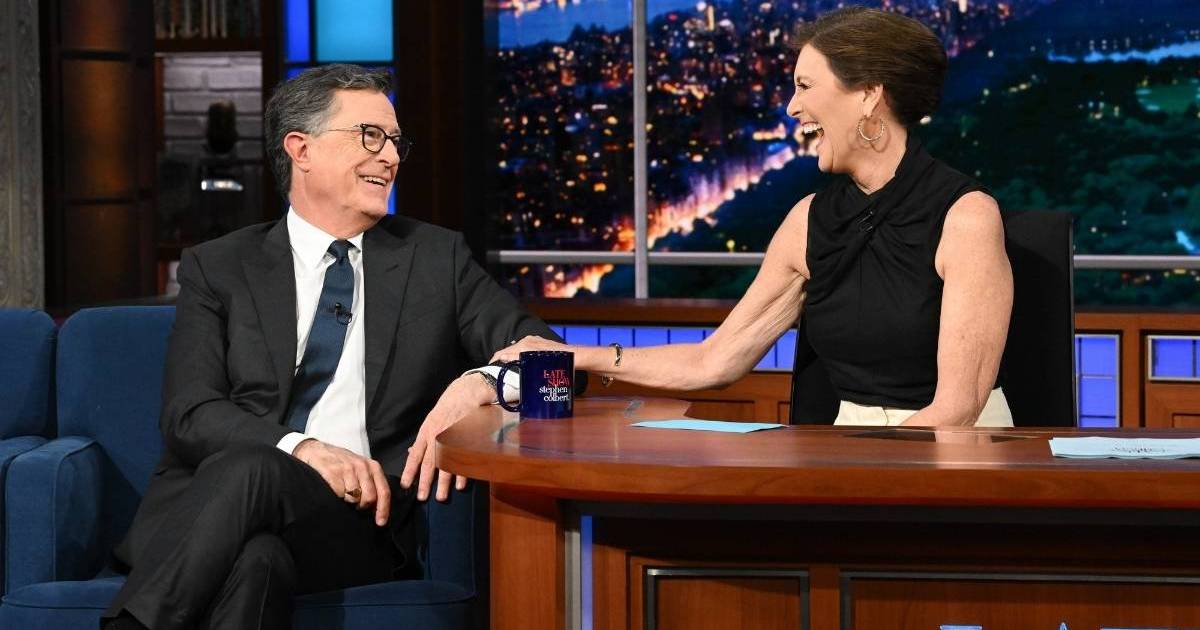 Stephen Colbert’s Favorite Smell Got an Instant Reaction From His Wife
