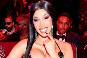 Cardi B's Plunging Do Long Lace Gown Is Fully See-Through at BET Awards