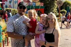Brittany & Patrick Mahomes’ Kids Go All Out in Chiefs Red To Support Dad