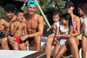 Cristiano Ronaldo Keeps His Kids Close in the Sweetest Way During Matches