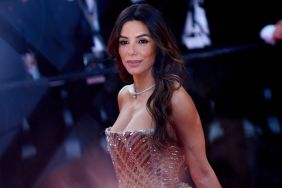 Eva Longoria Serves Major Heat in Plunging Top & Micro Shorts