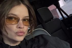 Barbara Palvin’s Lacy Bra Dips So Low It’s Hard To Look Away