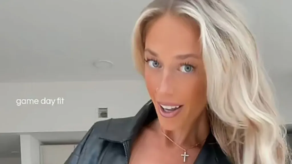 Sophie Cunningham’s See-Through Lacy Bra Gives Lingerie for Game Day Fit