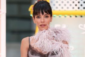 Lily Allen's Plunging Nude Illusion 16Arlington Dress Hangs by 2 Strings