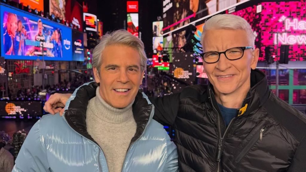 Andy Cohen and Anderson Cooper