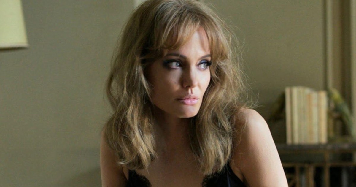 Angelina Jolie's Low-Cut Strapless Dress Leaves Very Little Covered