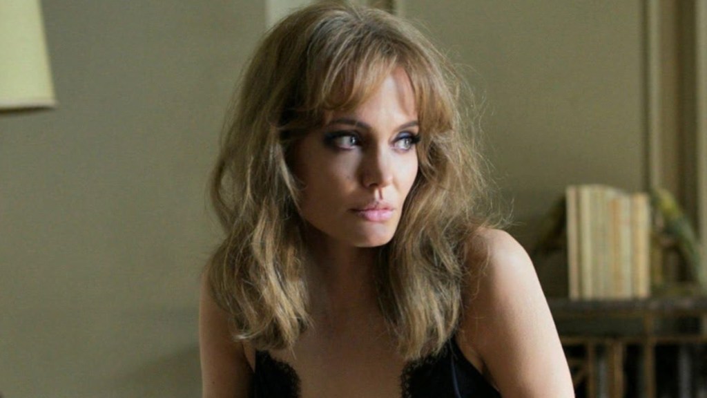 Angelina Jolie’s Low-Cut Strapless Dress Leaves Very Little Covered