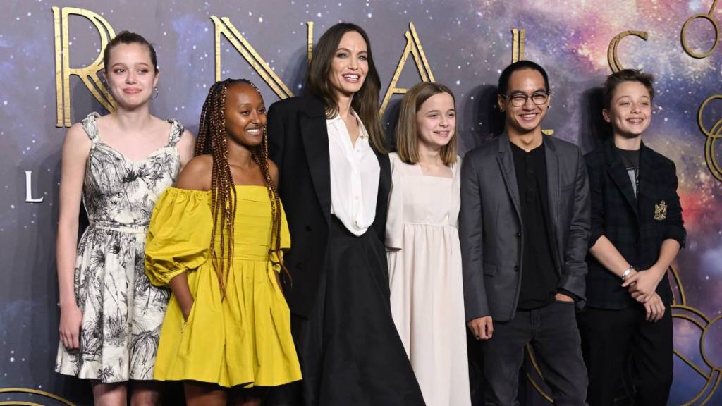 Angelina Jolie kids fighting spirit Brad Pitt