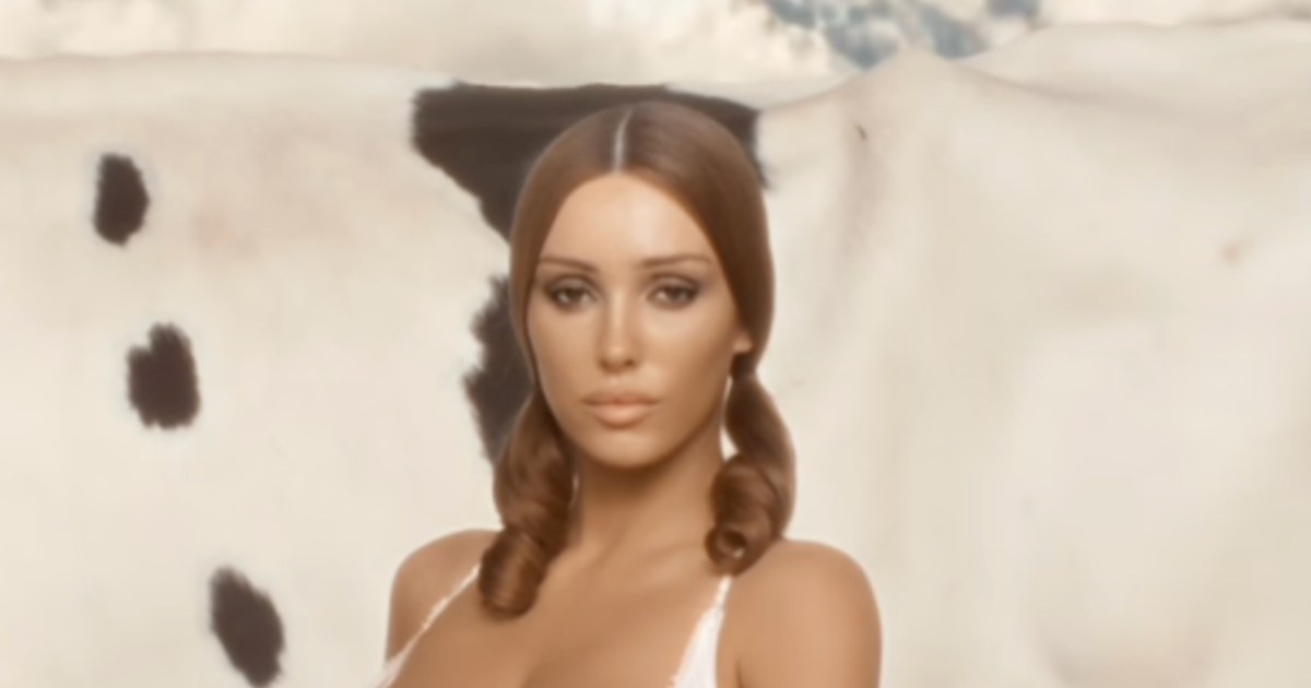 Kanye West's Wife Squeezes Into a Bra That Looks One Size Too Small