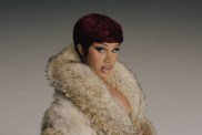 Cardi B Nearly Spills Out of a Low-Cut Top Hanging on by a Thread