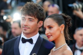 Charles Leclerc’s Wife Nearly Has an Upskirt Moment in Plunging Bikini