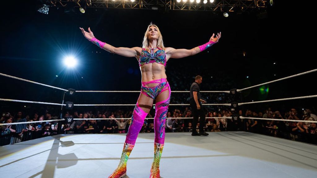 Charlotte Flair Nearly Spills Out of a Bikini Top That Barely Holds Together