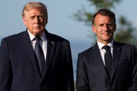 Donald Trump, Emmanuel Macron