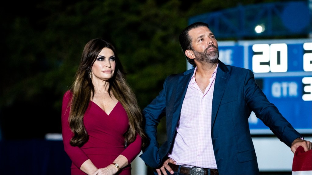 Donald Trump Jr Kimberly Guilfoyle