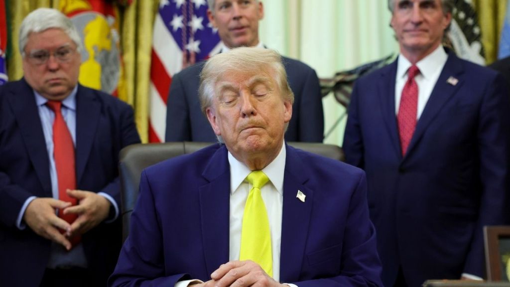 Donald Trump's Oval Office Moment Sparks Brutal Nicknames