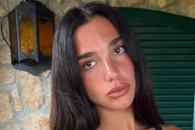Dua Lipa Packs on the PDA in a Tiny String Bikini on Romantic Beach Escape