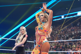 Charlotte Flair's Ultra-Mini Shorts & Fishnets Refuse to Go Unnoticed