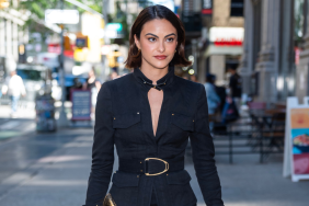 Camila Mendes’ Plunging Bodysuit & Fishnet Combo Is Straight up Hot