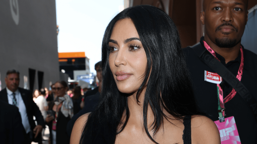 Kim Kardashian Almost Bares It All in See-Through Gucci Cutout Dress