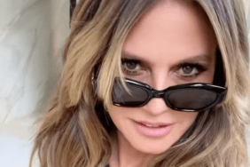 Heidi Klum’s Plunging Corset Gown Couldn’t Possibly Be More See-Through
