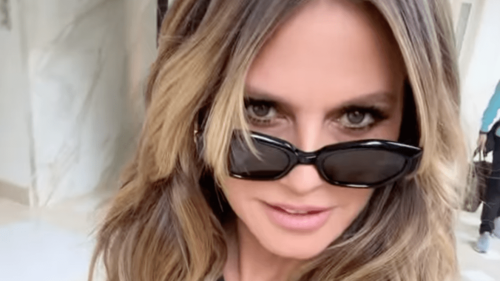 Heidi Klum’s Plunging Corset Gown Couldn’t Possibly Be More See-Through