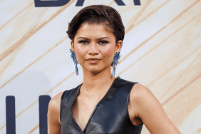 Zendaya Turns up the Heat in Plunging Louis Vuitton Leather Crop Top