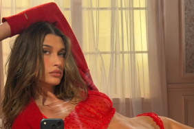 Hailey Bieber Flaunts Her Figure in $54 Skims Bralette & Briefs
